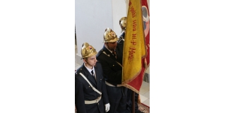 Fotografia: Požehnanie obnovenej hasičskej zástavy 9.2.2020