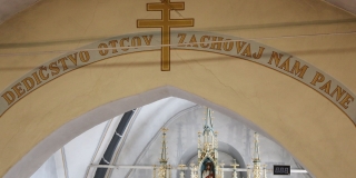 Fotografia: Požehnanie obnovenej hasičskej zástavy 9.2.2020