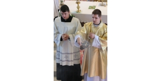 Fotografia: Požehnanie obnovenej hasičskej zástavy 9.2.2020