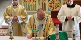 Fotografia: Požehnanie obnovenej hasičskej zástavy 9.2.2020