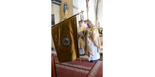 Fotografia: Požehnanie obnovenej hasičskej zástavy 9.2.2020