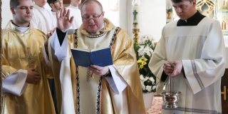 Fotografia: Požehnanie obnovenej hasičskej zástavy 9.2.2020