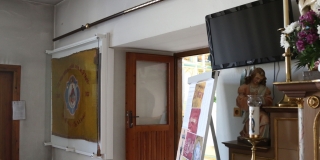 Fotografia: Požehnanie obnovenej hasičskej zástavy 9.2.2020