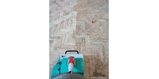 Fotografia: Renovácia podlahy v Kultúrnom dome - marec 2020