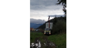 Fotografia: Osadenie DUOKONTAJNERA na futbalovom  - šatne, spoločenská miestnosť pre ŠK Nová Ľubovňa