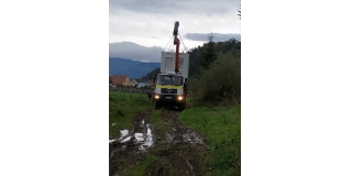 Fotografia: Osadenie DUOKONTAJNERA na futbalovom  - šatne, spoločenská miestnosť pre ŠK Nová Ľubovňa