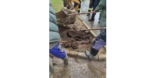 Fotografia: Mimoriadna situácia - Zaplavenie cesty, Domu nádeje, ihriska, vyliatie kanálu 30.06.2021, 01.07.2021