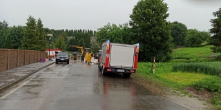 Fotografia: Mimoriadna situácia - Zaplavenie cesty, Domu nádeje, ihriska, vyliatie kanálu 30.06.2021, 01.07.2021