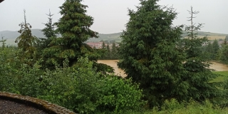 Fotografia: Mimoriadna situácia - Zaplavenie cesty, Domu nádeje, ihriska, vyliatie kanálu 30.06.2021, 01.07.2021