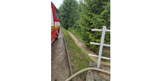 Fotografia: Mimoriadna situácia - Zaplavenie cesty, Domu nádeje, ihriska, vyliatie kanálu 30.06.2021, 01.07.2021