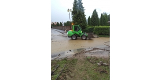 Fotografia: Mimoriadna situácia - Zaplavenie cesty, Domu nádeje, ihriska, vyliatie kanálu 30.06.2021, 01.07.2021