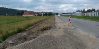 Fotografia: Vybudovanie chodníka Nová Ľubovňa - Jakubany