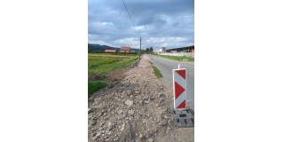 Fotografia: Vybudovanie chodníka Nová Ľubovňa - Jakubany