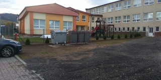 Fotografia: Výstavba oplotenia pri MŠ