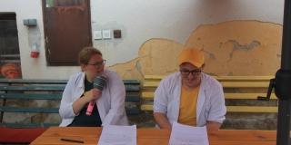 Fotografia: Sprievod primicianta do kostola a primičná sv. omša Jakuba Konkoľa (Foto Pavol Boďo)