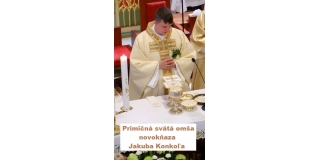 Fotografia: Primičná svätá omša novokňaza Jakuba Konkoľa 19.06.2022 (foto Ing. Kristína Konkoľová)