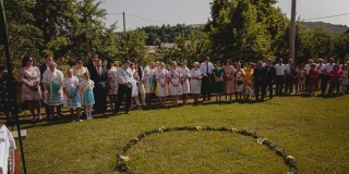 Fotografia: Sprievod primicianta do kostola a primičná sv. omša Jakuba Konkoľa (Foto Pavol Boďo)