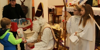 Fotografia: sv. Mikuláš v Novej Ľubovni 06.12.2022 (foto Ján Žemba)