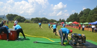Fotografia: Súťaž hasičov - Šarišský pohár - 19.08.2023 v obci Kyjov (foto Kristína Repková)