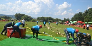 Fotografia: Súťaž hasičov - Šarišský pohár - 19.08.2023 v obci Kyjov (foto Kristína Repková)