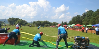 Fotografia: Súťaž hasičov - Šarišský pohár - 19.08.2023 v obci Kyjov (foto Kristína Repková)