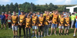 Fotografia: Vyhodnotenie - Súťaž hasičov - Šarišský pohár - 19.08.2023 v obci Kyjov (foto Kristína Repková)