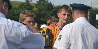Fotografia: Vyhodnotenie - Súťaž hasičov - Šarišský pohár - 19.08.2023 v obci Kyjov (foto Kristína Repková)