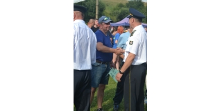 Fotografia: Vyhodnotenie - Súťaž hasičov - Šarišský pohár - 19.08.2023 v obci Kyjov (foto Kristína Repková)
