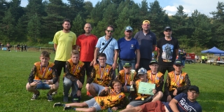 Fotografia: Vyhodnotenie - Súťaž hasičov - Šarišský pohár - 19.08.2023 v obci Kyjov (foto Kristína Repková)