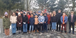 Fotografia: Pietny akt kladenia vencov - 79. výročie oslobodenia obce, 24.01.2024 (foto obec Nová Ľubovňa)