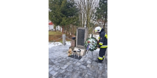 Fotografia: Pietny akt kladenia vencov - 79. výročie oslobodenia obce, 24.01.2024 (foto obec Nová Ľubovňa)