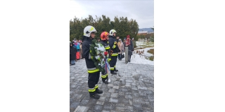 Fotografia: Pietny akt kladenia vencov - 79. výročie oslobodenia obce, 24.01.2024 (foto obec Nová Ľubovňa)