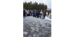 Fotografia: Pietny akt kladenia vencov - 79. výročie oslobodenia obce, 24.01.2024 (foto obec Nová Ľubovňa)
