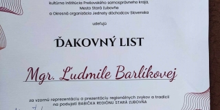 Ľudmila Barlíková - Babička regiónu Stará Ľubovňa 2024 – fotografia 18