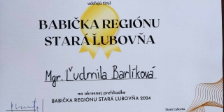 Ľudmila Barlíková - Babička regiónu Stará Ľubovňa 2024 – fotografia 19