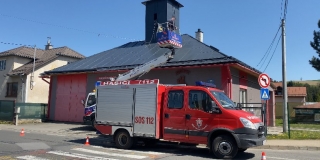 Fotografia: Máj v hasičskej zbrojnici privítali prácou (foto obec Nová Ľubovňa)