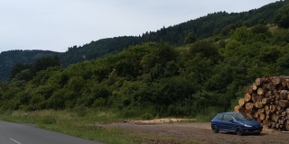 Zmena dopravného značenia - koniec obce - lokalita Garčare, smer Kolačkov