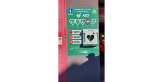 Fotografia: Automatický externý defibrilátor - budova hasičskej zbrojnice