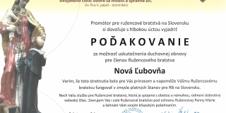 Fotografia: Duchovná obnova pre členov Ružencového bratstva - 10.11.2024