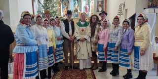 Fotografia: Spoločné koledovanie goralov Slovensku a Európe - 06.01.2025 /foto obec Nová Ľubovňa/
