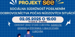  INTERAKTÍVNY WORKSHOP v rámci medzinárodného projektu SEE - 02.05.2025