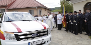 Fotografia: Deň sv. Floriána - 04.05.2025, požehnanie hasičského auta