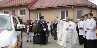 Fotografia: Deň sv. Floriána - 04.05.2025, požehnanie hasičského auta