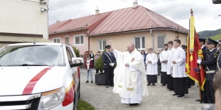 Fotografia: Deň sv. Floriána - 04.05.2025, požehnanie hasičského auta