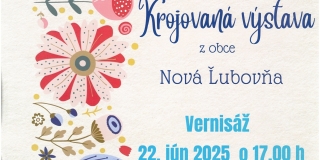 Krojovaná výstava z obce Nová Ľubovňa - Galéria Provinčný dom Stará Ľubovňa