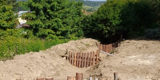 Fotografia: Čistenie kanálov po nárazových dažďoch - jún 2025 a vodozadržné opatrenia