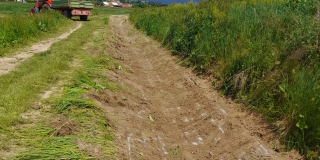 Fotografia: Čistenie kanálov po nárazových dažďoch - jún 2025 a vodozadržné opatrenia