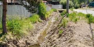 Fotografia: Čistenie kanálov po nárazových dažďoch - jún 2025 a vodozadržné opatrenia