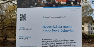 Fotografia: Modernizácia mosta v obci Nová Ľubovňa (smer tzv. ostrov)