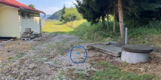 Fotografia: Zavedenie pitnej vody do šatní a bufetu - futbalové ihrisko